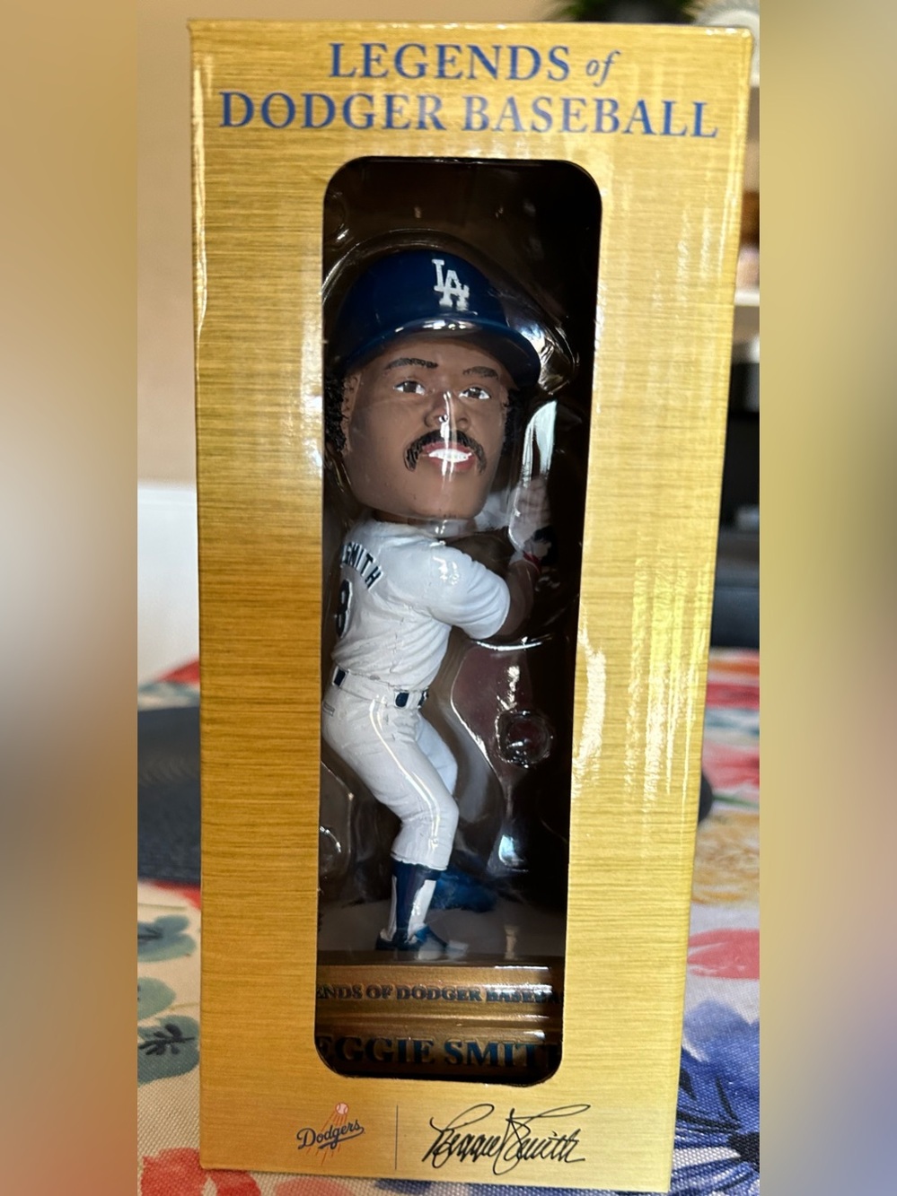Legends of Dodger Baseball Figurine - Blue & White
